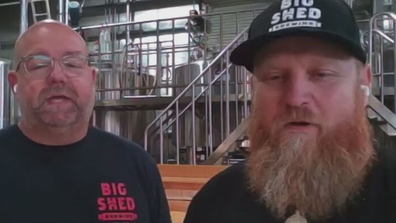 Craig + Jason - Big Shed owners well loved brewery facing closure but community refusing to let it go down without fight