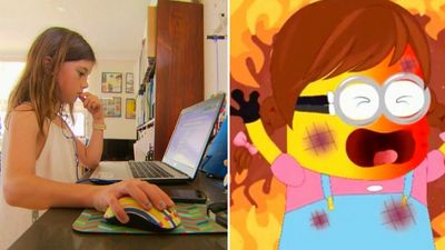 The gruesome cartoons targeting young kids