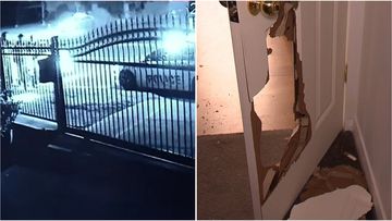 Police allege a man who lives in the Parafield Gardens house broke into the rear granny flat and attacked the man living there.