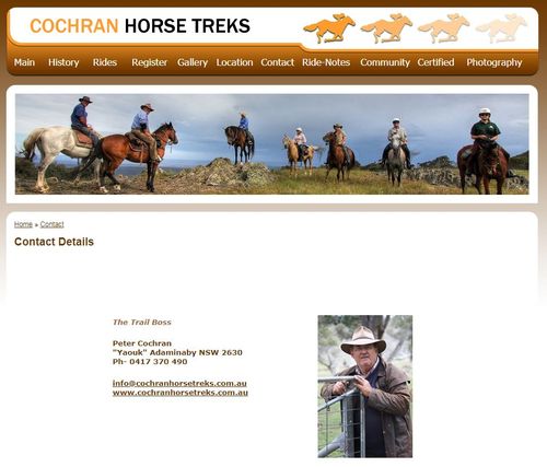 Barilaro received money from a former National MP, Peter Cochran, now running a horse trekking company. 