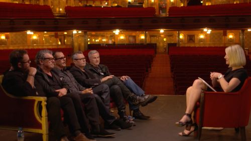 Tara Brown interviewed the surviving members of INXS. (60 Minutes)