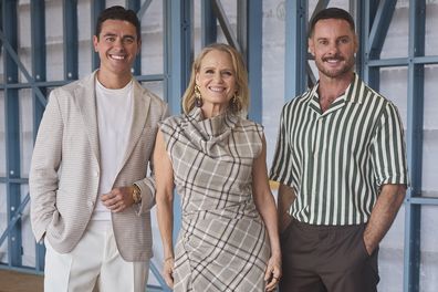 The Block 2025 judges Marty Fox, Shaynna Blaze and Darren Palmer