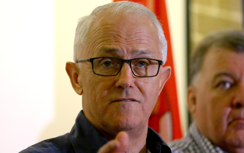 Prime Minister Malcolm Turnbull spoke about Syria and the Sydney bushfires. (AAP)