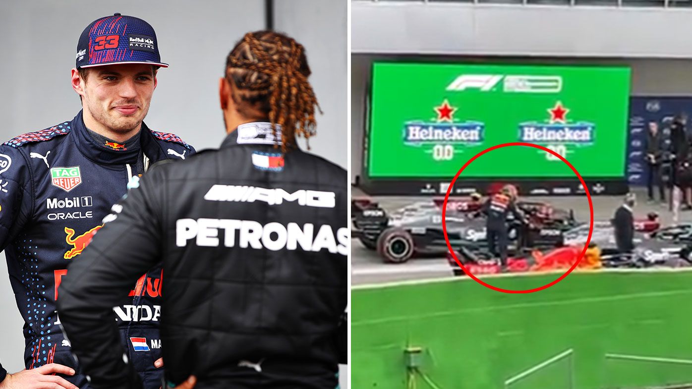 Max Verstappen in strife over parc ferme incident, as Lewis Hamilton faces multiple penalties