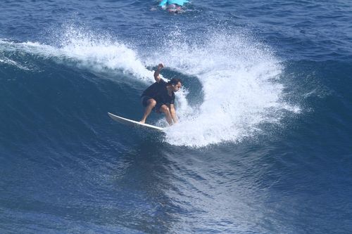 Haydon was on a surfing trip with friends in Bali. (Facebook)