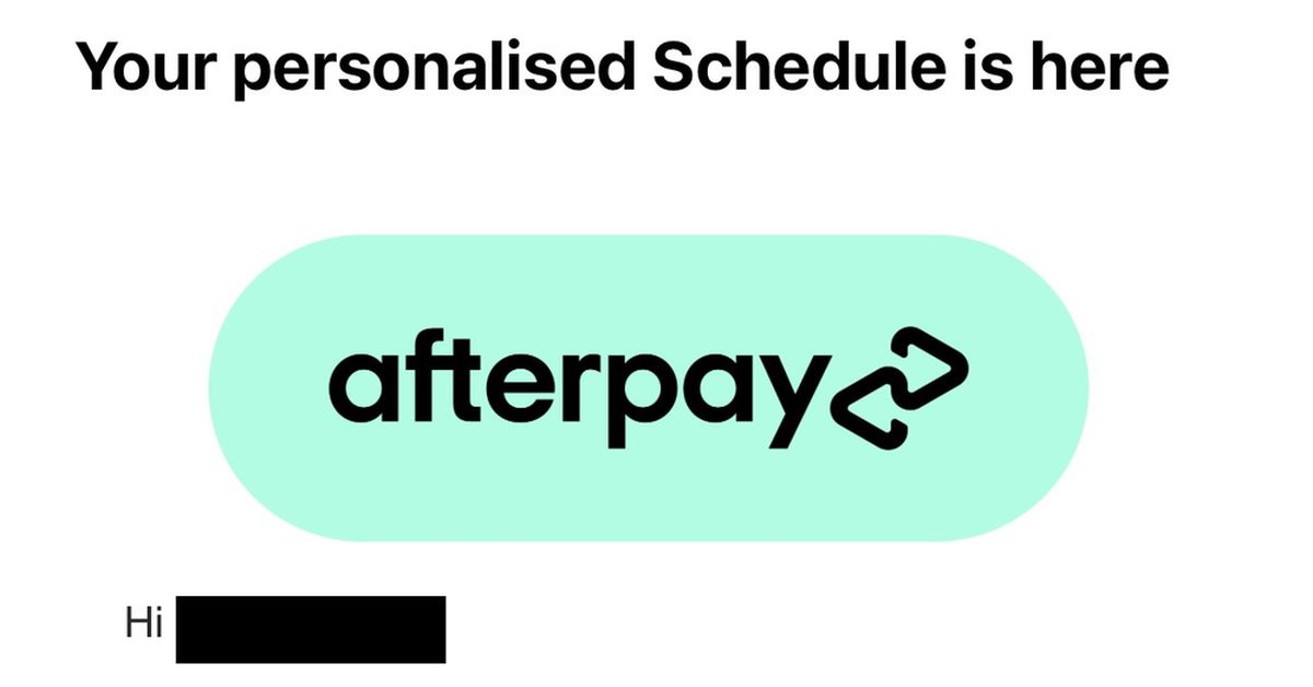Unusual email leaves Afterpay customer 'worried'