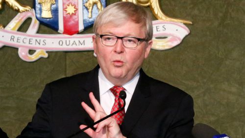 Kevin Rudd reportedly campaigning for UN top job in 2016