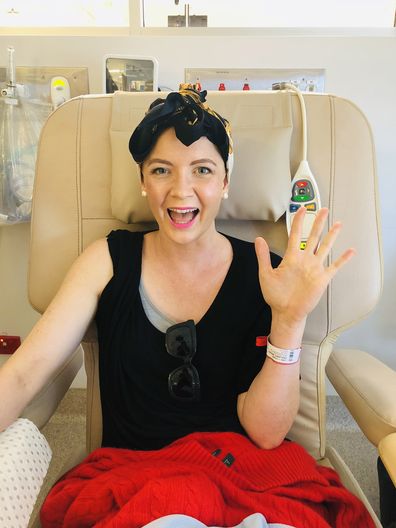Briony Benjamin decided to freeze some of her eggs before undergoing cancer treatment.