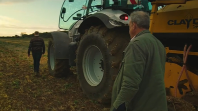 That is a big tractor.