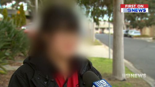 A woman who was chased, dragged to the ground and robbed in Melbourne's north says she's now too scared to go outside at night.