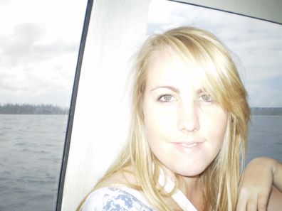 Jess on a cruise with her mum  Susan before she died