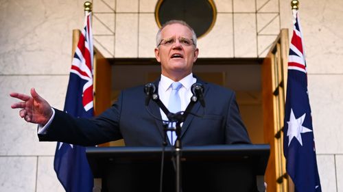 Scott Morrison election announcement