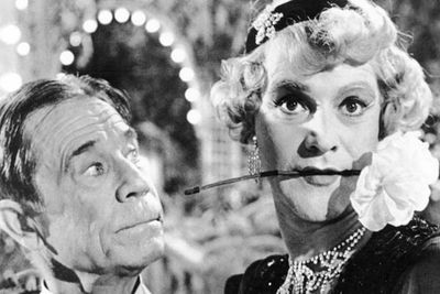 Jack Lemmon's cross-dressing Daphne ends up with lonely millionaire Osgood (Joe E Brown), who, upon finding out his lover is actually a man, responds with the timeless zinger: 'Nobody's perfect'. The best one-liner to end a movie ever!