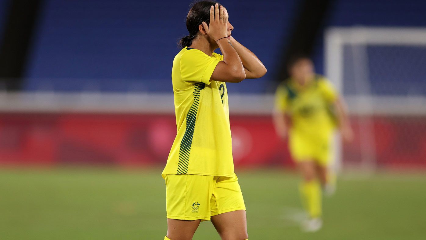 Sam Kerr of Australia.