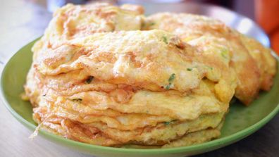 Warung omelettes, Bali street food tours 