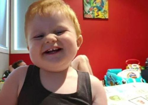 Brodie Marshall was just 17 days old when his lungs filled with a toxic carbon dioxide and he stopped breathing. (Supplied)