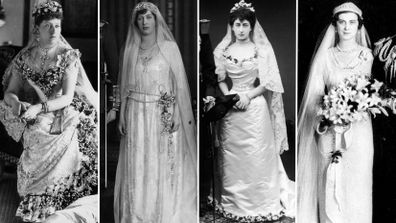 Historic royal wedding dresses