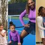 Serena Williams' most  memorable mum moments