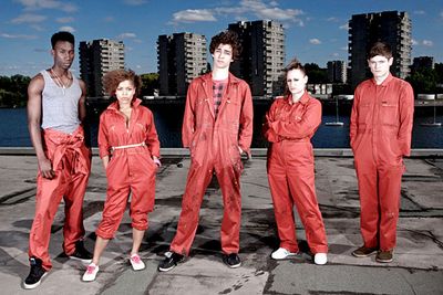 <B>What to recommend:</B> <I>Misfits</I>. This British series, about a gang of chavs who gain superpowers, has it all: sci-fi, comedy, high-stakes drama. The first couple of seasons are <I>seriously</I> addictive, so don't recommend this to Geeky Friend if you need them to urgently do you a favour or something.<br/><br/><B>Back-up recommendations:</B> <I>Fringe</I>, <I>Terminator: The Sarah Connor Chronicles</I>.