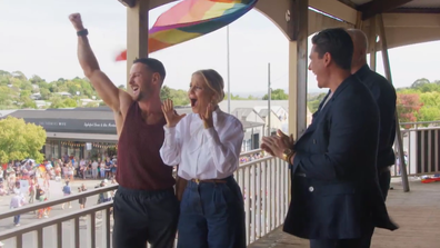 The Block 2025 judges Darren Palmer, Shaynna Blaze and Marty Fox