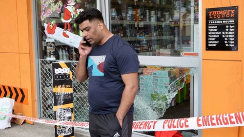 Thirsty Liquor Island Bay owner Chetan Rattan said he "cant take anymore" after another ramraid.