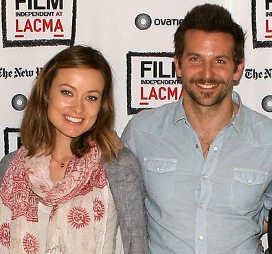 Olivia Wilde and Bradley Cooper attend the Film Independent at LACMA Live Read of "Shampoo" at Bing Theatre At LACMA on January 19, 2012 in Los Angeles, California. 