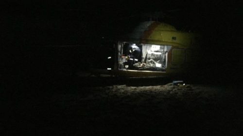 The cause of the crash is not yet known. (RACQ Capricorn Helicopter Rescue)