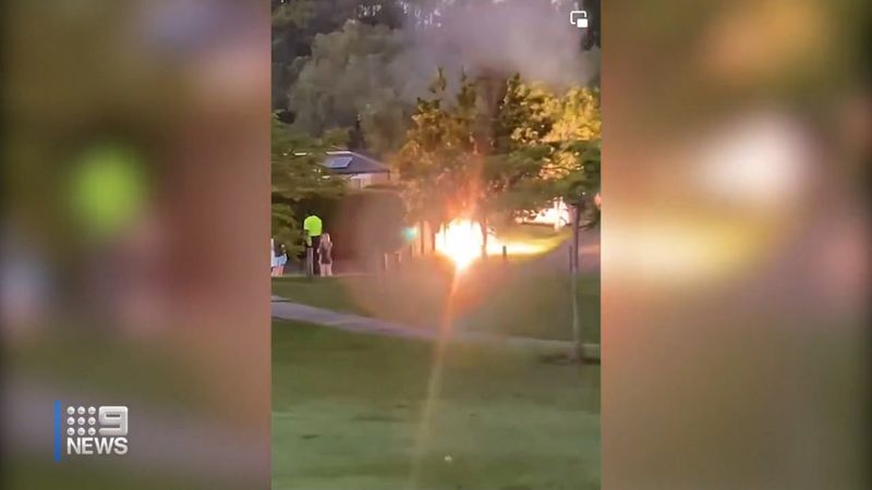 Electricity boxes explode on Queensland streets | Nine.com.au