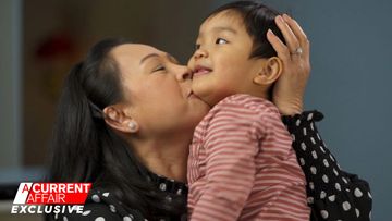 Baby Vinh and his grandmother reunite following bitter dispute