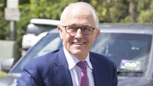 Malcolm Turnbull has brushed off leadership questions. (AAP)