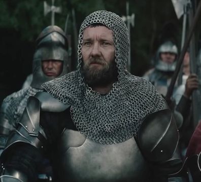 The King, movie, Joel Edgerton, filming, knight