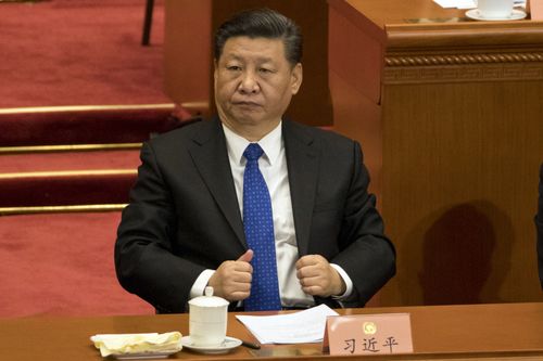 President Xi Jinping has had his political philosophy, ‘Xi Jinping Thought’, written into the Communist Party’s Constitution. (AAP)