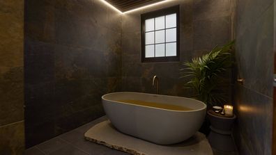 EMBARGO 3/9/2025 THE BLOCK: Emma and Ben House 1 Hepburn Bathhouse & Spa challenge
