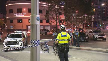 A man is in hospital after being injured in an unprovoked attack following a music concert in Perth.The 36-year-old was rushed to  Royal Perth Hospital  in a critical condition after the attack at 10.30pm last night.