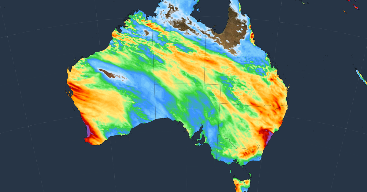 Massive rain system to soak 80 per cent of Australia this week