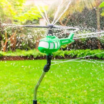 The Holman helisoaker helicopter sprinkler from Bunnings