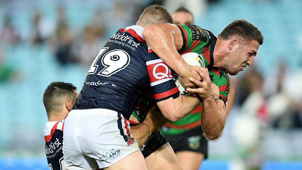 Souths' finals hopes all but extinguished in loss to Roosters