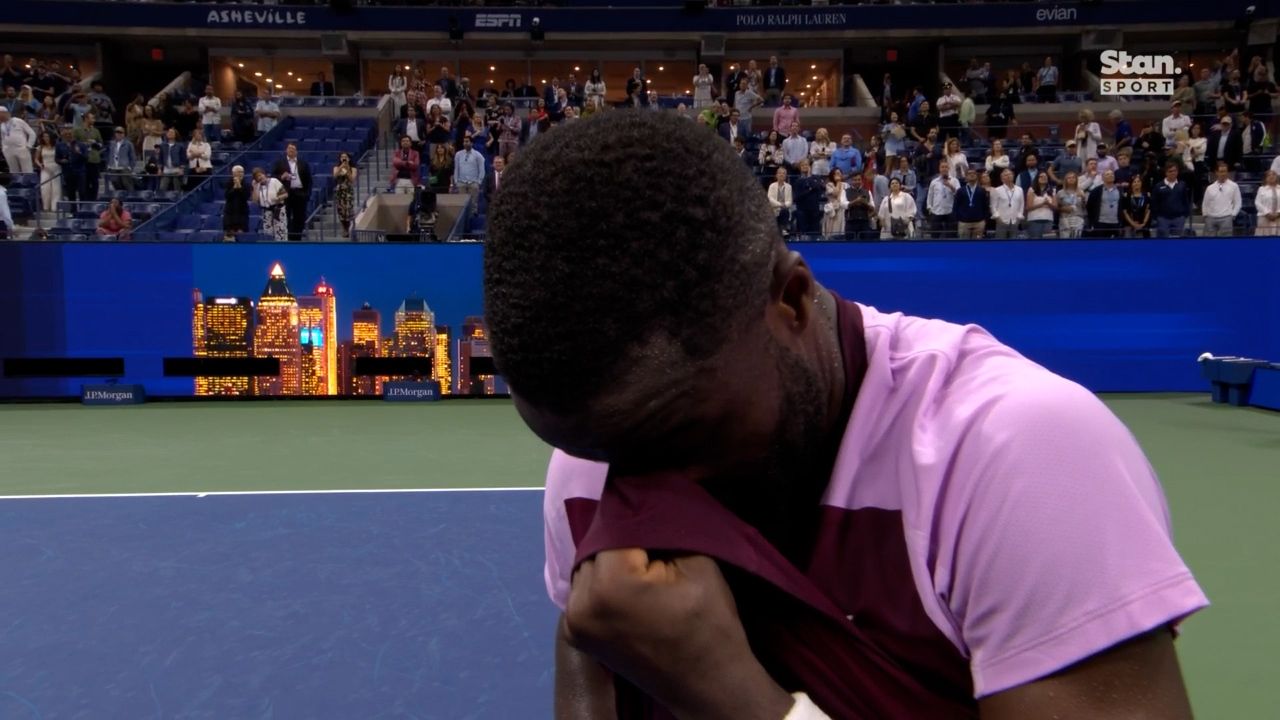 Frances Tiafoe apologises to home crowd after US Open semi-final defeat