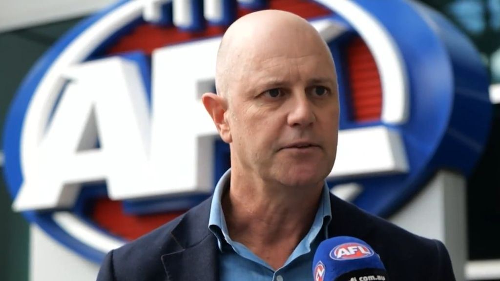 'Pressure and weight' the reason behind no openly gay male players, AFL CEO says 