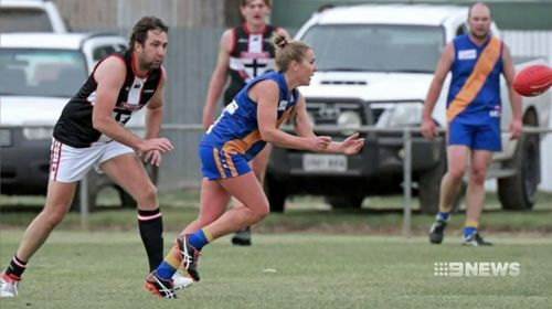 190604 South Australian football club fined woman men's league sport news