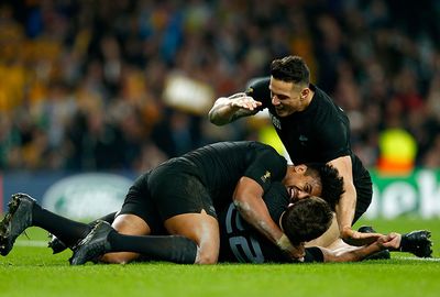Sonny Bill Williams came off the bench at halftime and sparked the All Blacks.