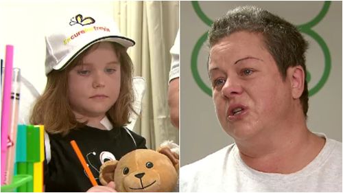 Freyja's mother spoke to 9NEWS today about her daughter's "miraculous" journey to better health. (9NEWS)