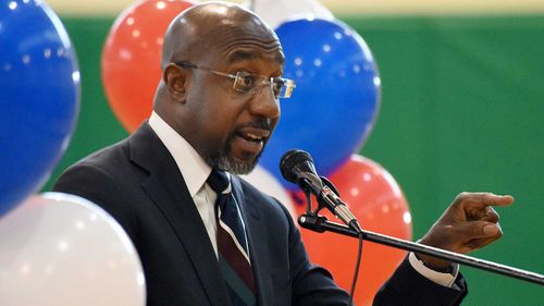 Raphael Warnock eked out a win in the 2021 Senate race in Georgia.