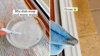 Perth woman's easy cleaning hack for sliding door tracks