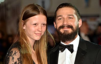 Mia Goth and Shia LeBeouf