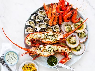 The great Australian seafood platter