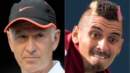 John McEnroe and Nick Kyrgios