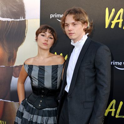 Mercedes Kilmer and Jack Kilmer attend the Premiere of Amazon Studios' "VAL" at DGA Theater Complex on August 03, 2021 in Los Angeles, California. 
