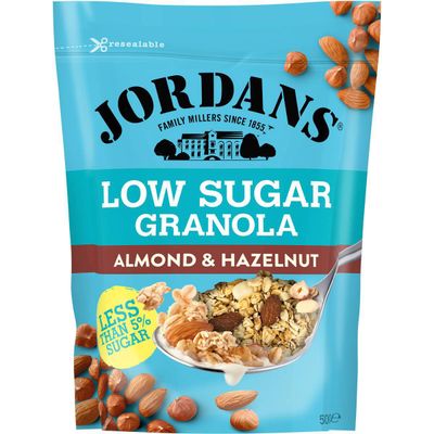 Jordan's Low Sugar Granola - 2.9g sugars per 100g