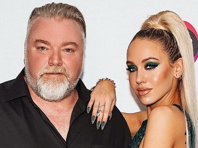 Kyle Sandilands and Imogen Anthony
